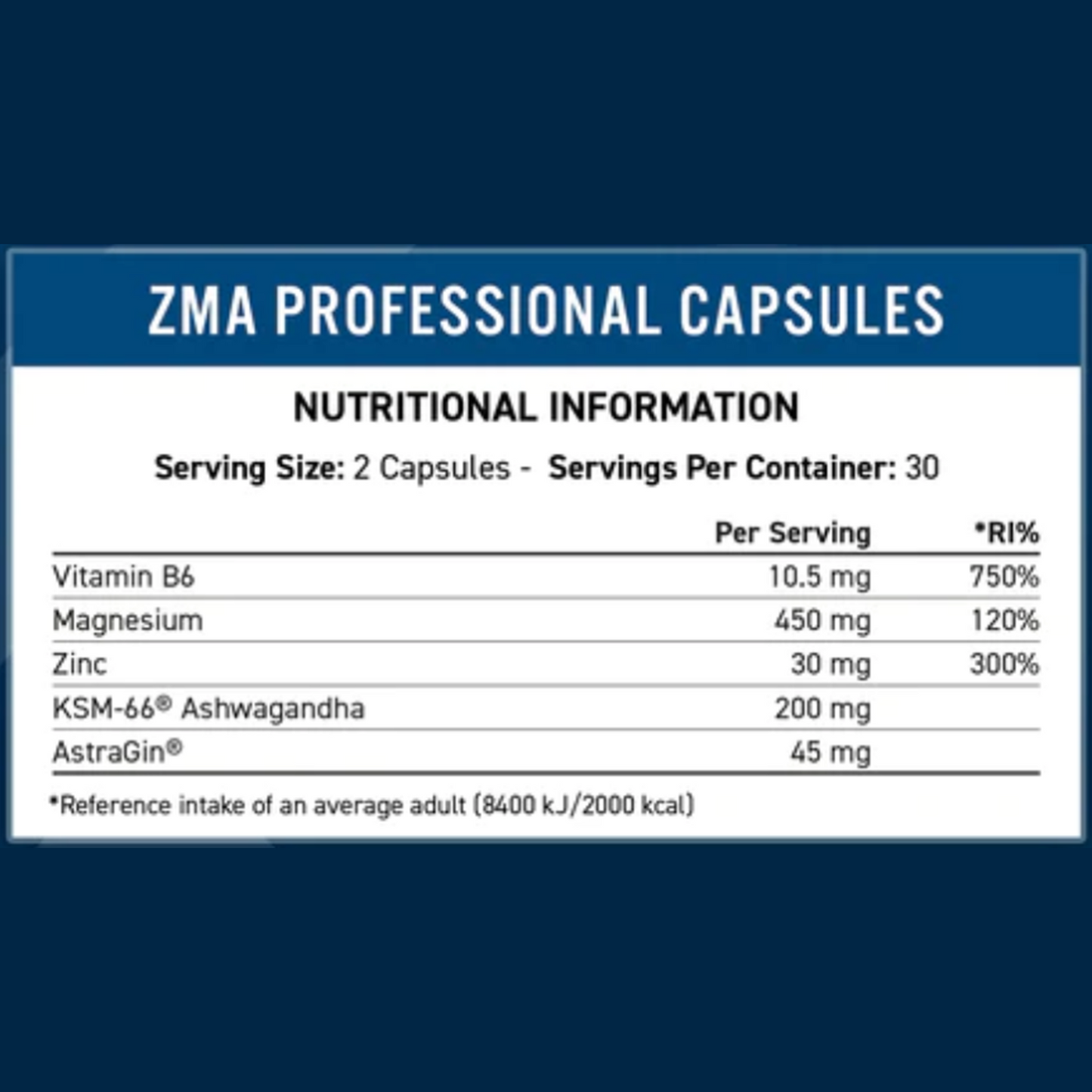 Applied Nutrition ZMA Pro | 60caps