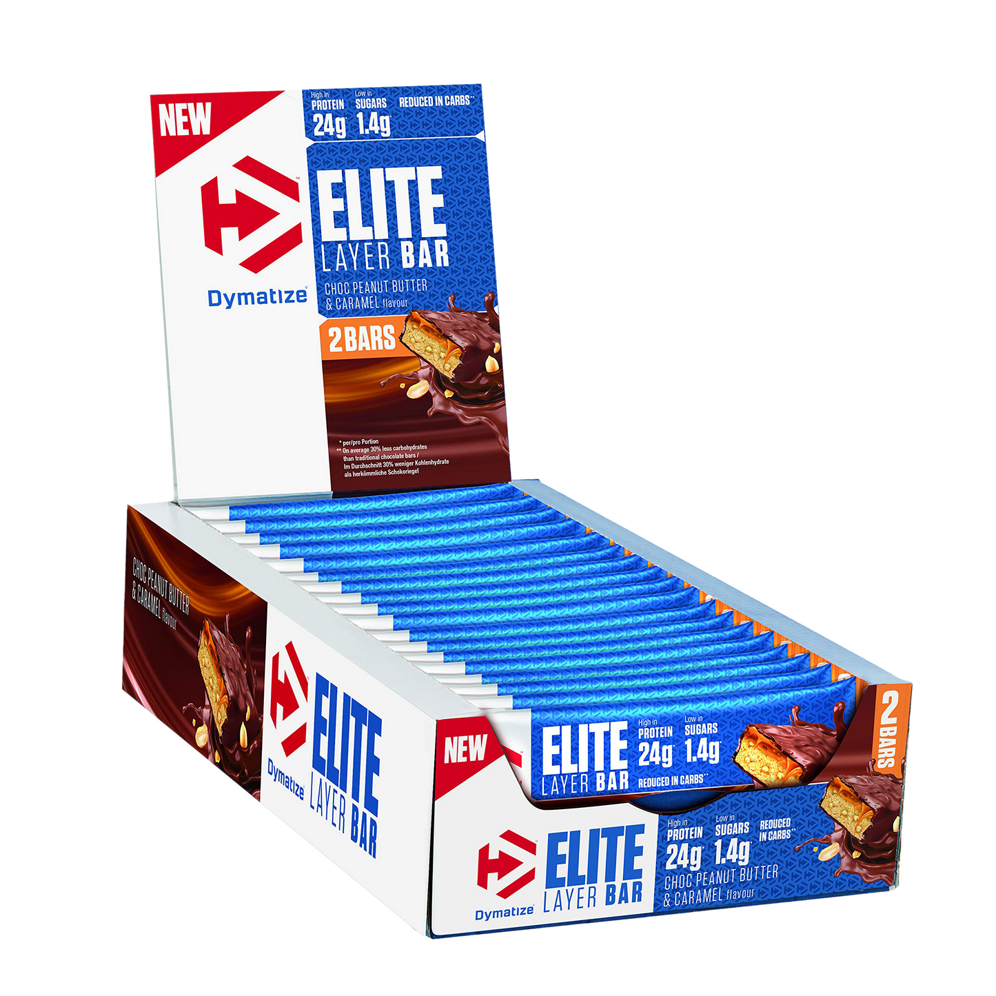 Dymatize Elite Layer Bars x 18 | 24g protein