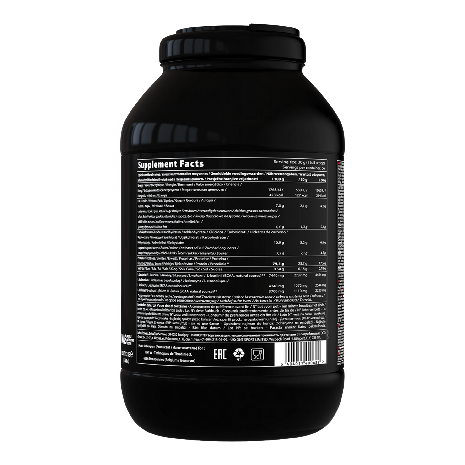 Belgian Chocolate Brownie Nutritional Information